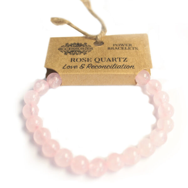 Brazalete de Energía - Cuarzo rosa