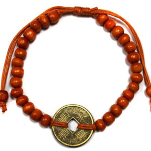 Good Luck Feng-Shui Bracelets - anaranjado