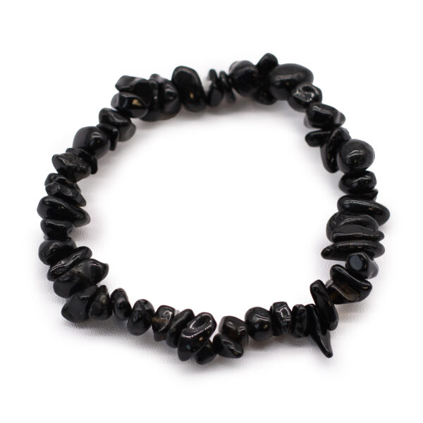 Pulsera Fragmentos de Piedras Preciosas - Ágata negra